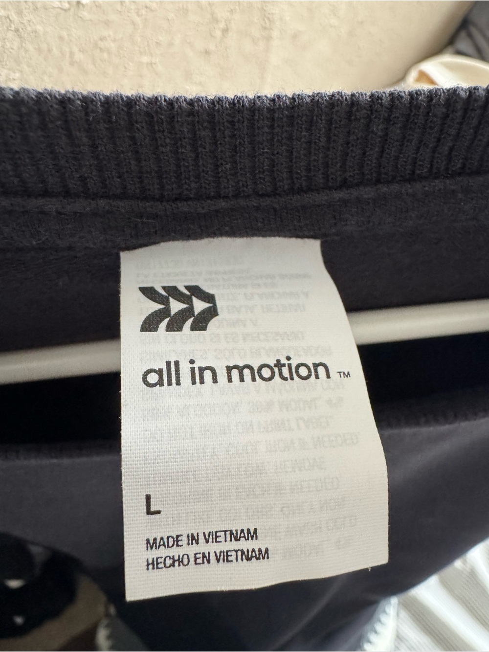 all in motion Black Crewneck Pullover Sweatshirt - Picture 4 of 5
